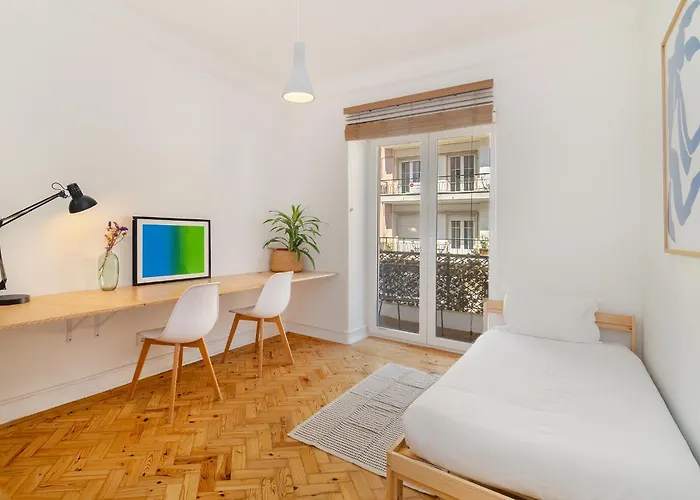 Whome Bright Modern In The Heart Of Alvalade 아파트 리스본